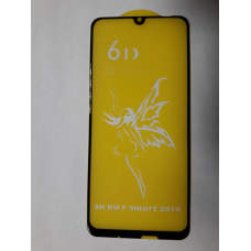 Захисне скло 6D Huawei P smart 2019 р Black чорний