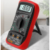 Мультиметр Aneng AN8205C (ACV/DCV: 600V; DC: 10A; 2MOm; 1300 °C; hFe 200 мкф; NPN/PNP) з продзвінком тех упак