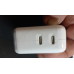 Зарядний пристрій для Apple 35 W Dual USB-C Port Compact Power Adapter (OEM) (white)