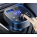 Автомобільний адаптер FM модулятор Трансміттер Bluetooth 5.0