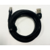 Кабель магнітний Toocki 540°Micro USB Type-C iPhoneUSB 3.0 швидке заряджання, передавання даних, (2 m) — Black 3 А