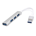USB Хаб — розгалужувач USB 3.0 з Type-C на 4 USB-порти для ноутбука, комп“ютера, телефона