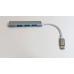 USB Хаб — розгалужувач USB 3.0 з Type-C на 4 USB-порти для ноутбука, комп“ютера, телефона
