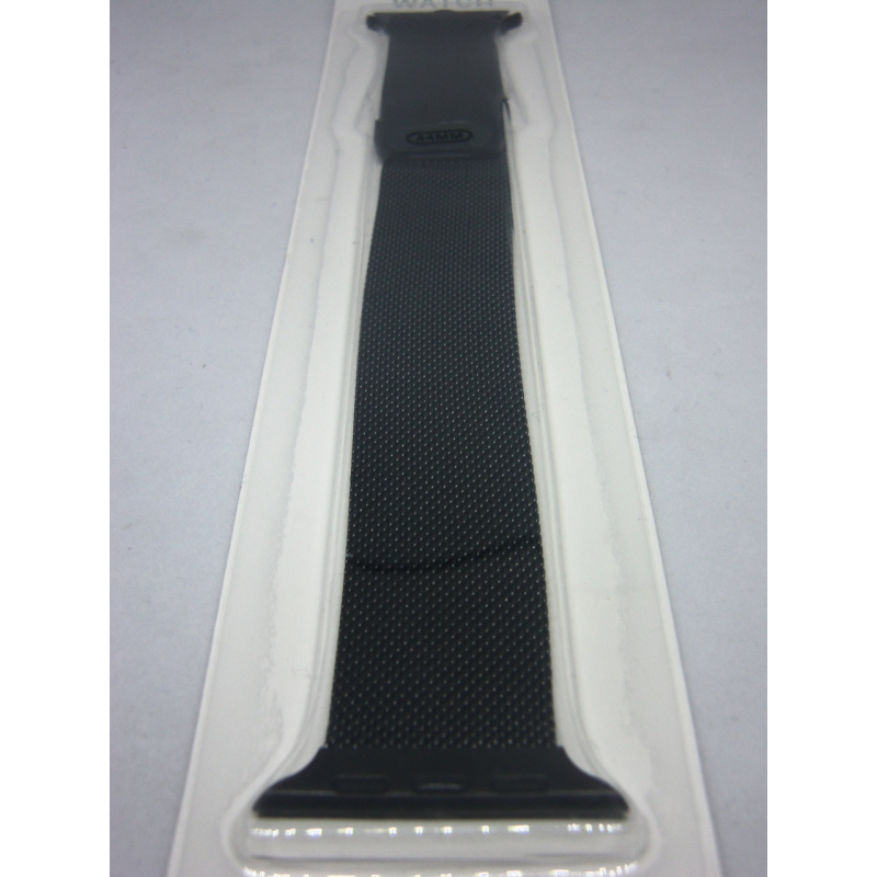 Ремінець Milanese Loop Band for Apple Watch 44 mm Black