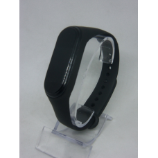 Ремінець силіконовий браслет Mi Band 3/4 MiBand 3/4 мі бенд 3/4 Чорний