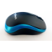 Бездротова миша Logitech M185 1х1 чорнао-синя для ПК з ресивером (2063-235)
