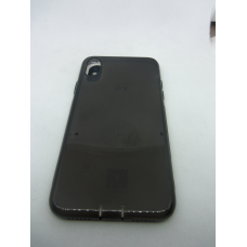 Чохол силіконовий супер тонкий Superslim iPhone X Чорний прозорий