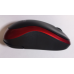 Бездротова миша Logitech M185 1х1 чорно-червона  для ПК з ресивером (2063-235)