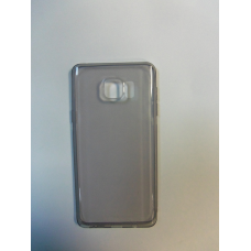 Чохол силіконовий QU case супер тонкий Superslim Samsung Galaxy NOTE 5 чорний прозорий