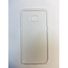 Чохол силіконовий супер тонкий Superslim Qu case Samsung G925 Galaxy S6 Edge plus S6 Edge+ прозорий