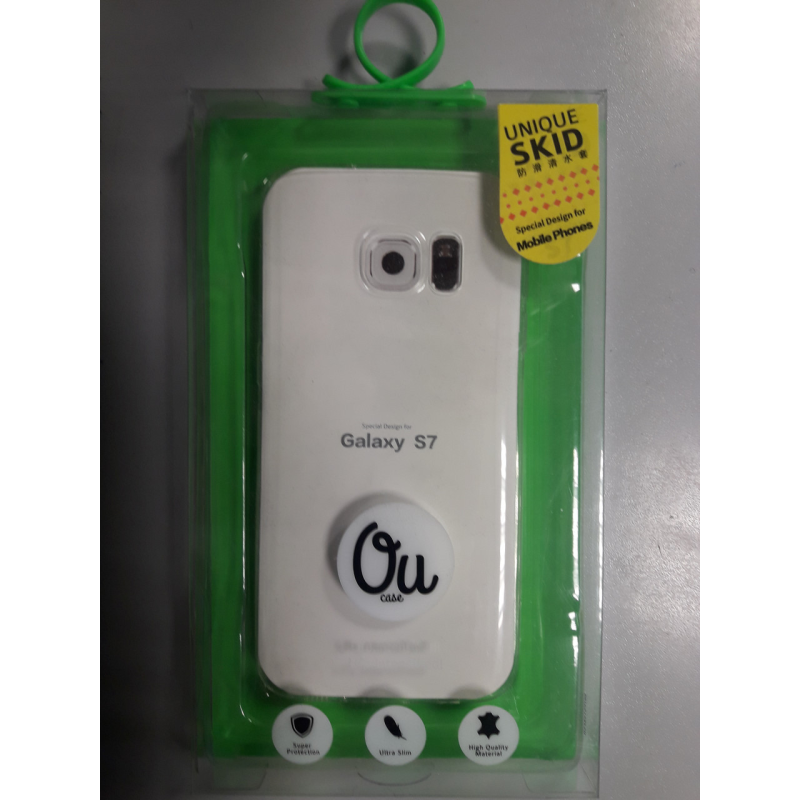 Чохол силіконовий супер тонкий Superslim Samsung Galaxy S7 прозорий