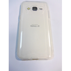 Чохол силіконовий супер тонкий Superslim Qu case Samsung Galaxy J2 2015 р прозорий