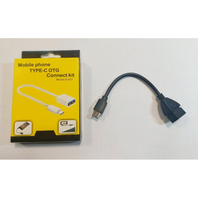 Перехідник Type C до USB OTG кабель для планшета
