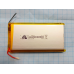 Акумулятор 1260110 для power bank, без захисту PCM, (Li-Pol 3.7 В 10000 мА-год