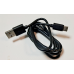 Кабель USB — Type-C з функцією швидкого заряджання та передавання даних USB to Type-C чорний 2,4 А 1 м тих упак