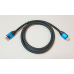 Кабель HDMI-HDMI (2.0V) 2K*4K 1.5м Чорний із блакитним