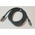 Кабель відео HDMI/HDMI 8K Ultra HD (7680x4320P), 3.0m, v2,1, круглий Black