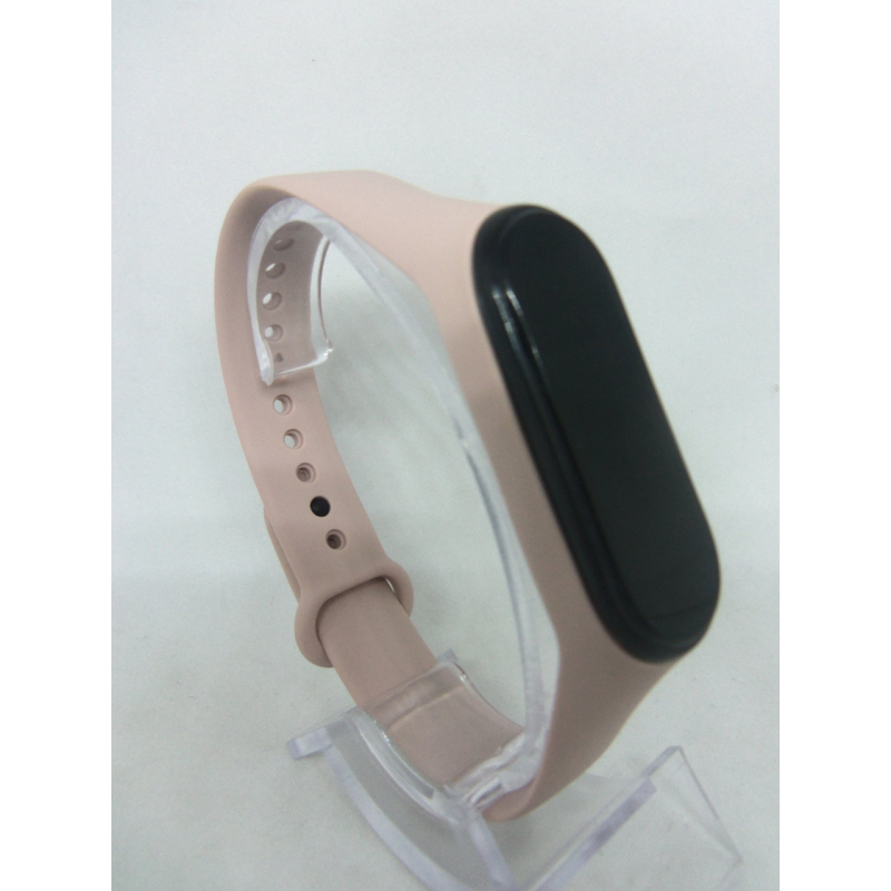Ремінець силіконовий браслет Mi Band 3/4 MiBand 3/4 мі бенд 3/4 колір бежевий