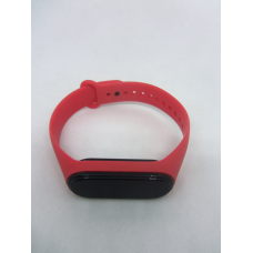 Ремінець силіконовий браслет Mi Band 3/4 MiBand 3/4 мі бенд 3/4 червоний