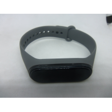 Ремінець силіконовий браслет Mi Band 3/4 MiBand 3/4 мі бенд 3/4 темно-сірий