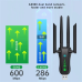 Wi-Fi адаптер AX900 USB 2.4G/5GHz Wi-Fi 6 + Bluetooth 5.4, для ПК і ноутбука, 4 антени