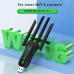 Wi-Fi адаптер AX900 USB 2.4G/5GHz Wi-Fi 6 + Bluetooth 5.4, для ПК і ноутбука, 4 антени