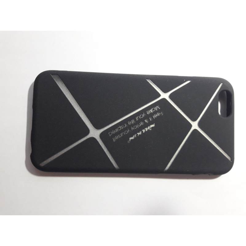 Чохол силіконовий чорний SMTT для iPhone6/6S