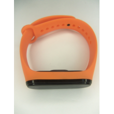Ремінець силіконовий браслет Mi Band 3/4 MiBand 3/4 мі бенд 3/4 колір бежевий