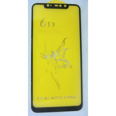 Захисне скло 6D Xiaomi Redmi Mi NOTE 6 Pro чорний