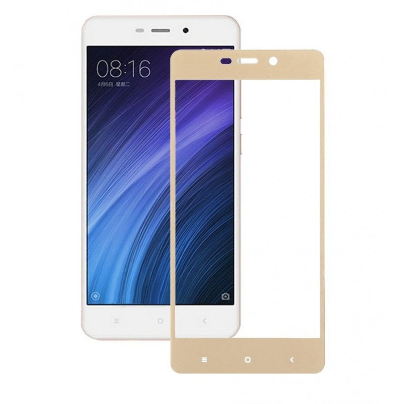 Захисне скло для Xiaomi Redmi Mi 4X /5A Gold FULL SCREEN
