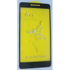 Захисне скло 6D Xiaomi Redmi Mi Note 4X чорний