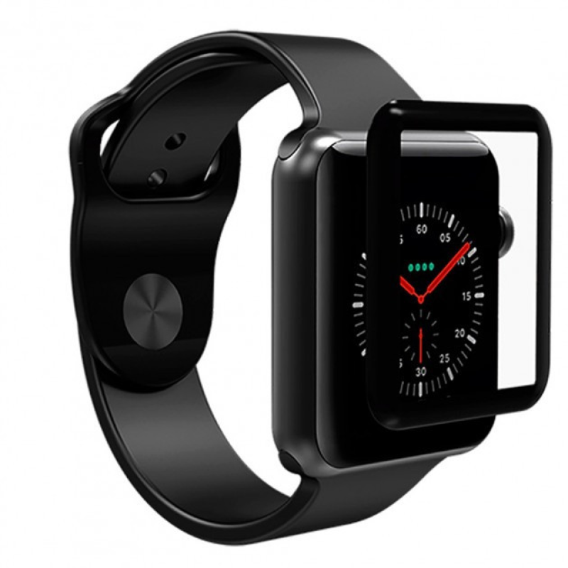 Защитная пленка  PET+ PMMA для Apple Watch 44 mm black