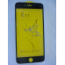 Захисне скло 6D PREMIUM для Iphone 6 plus Black