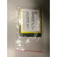 Внутрішній Акумулятор 3*50*68 (2000 mAh 3,7 V) 305070 AAA клас в Запоріжжі