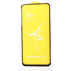 Захисне скло 6D Huawei P40 Lite Black чорний