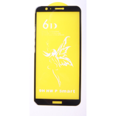 Захисне скло 6D Huawei P smart Black чорний