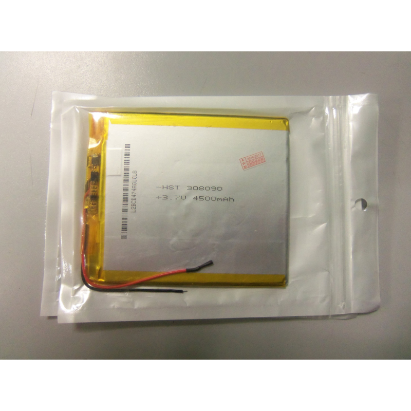 Внутрішній Акумулятор 3.2*79*93 (4500 mAh 3,7 V) 308090 AAA клас в Запоріжжі