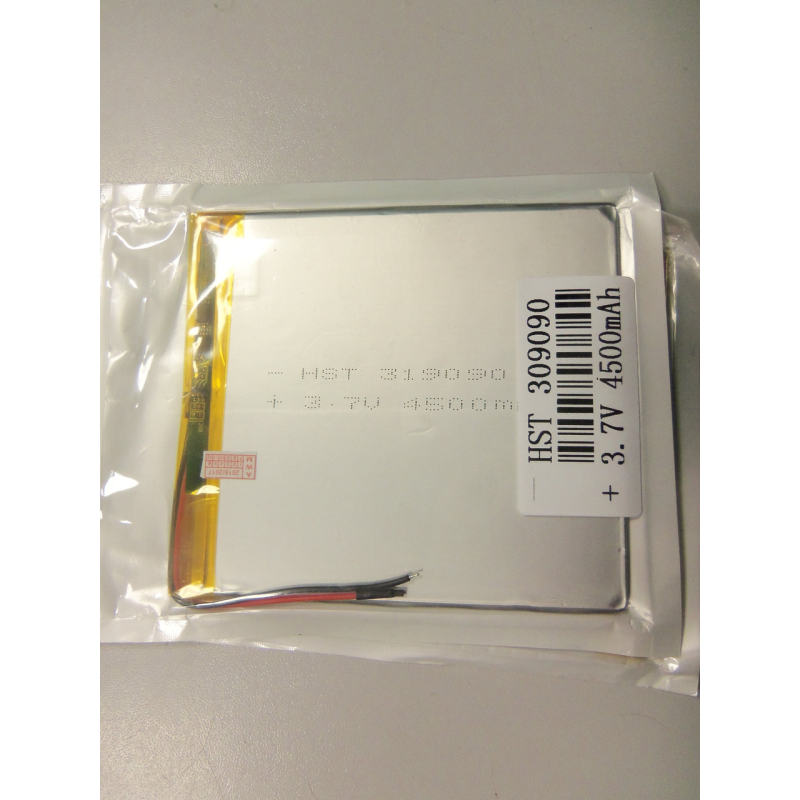 Внутрішній Акумулятор 2,9*85*91 (4500 mAh 3,7 V) 308090 AAA клас в Запоріжжі