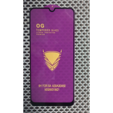 Захисне скло для Samsung Galaxy A30 , A50 6D OG на весь екран Чорний