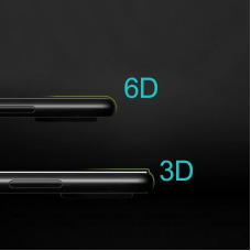 Захисне скло 6D PREMIUM для iPhone 14 Pro  6.1  black  чорний