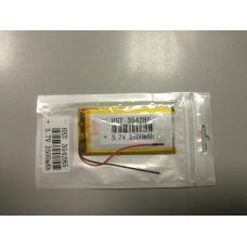Внутрішній Акумулятор 3.9*41*84 (2500 mAh 3,7 V) 354285 AAA клас в Запоріжжі