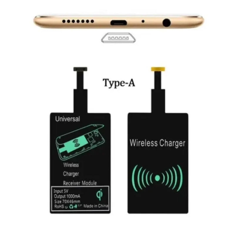 Micro USB Qi приймач для бездротової зарядки телефону