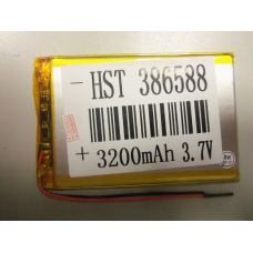 Внутрішній Акумулятор 3,9*60*91 (3200 mAh 3,7 V) 386588 AAA клас в Запоріжжі