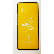Захисне скло Premium 6D для Samsung Galaxy M20 дпа весь екран білий