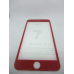 Захисне скло 4D Iphone 7/8 plus RED (червоний)