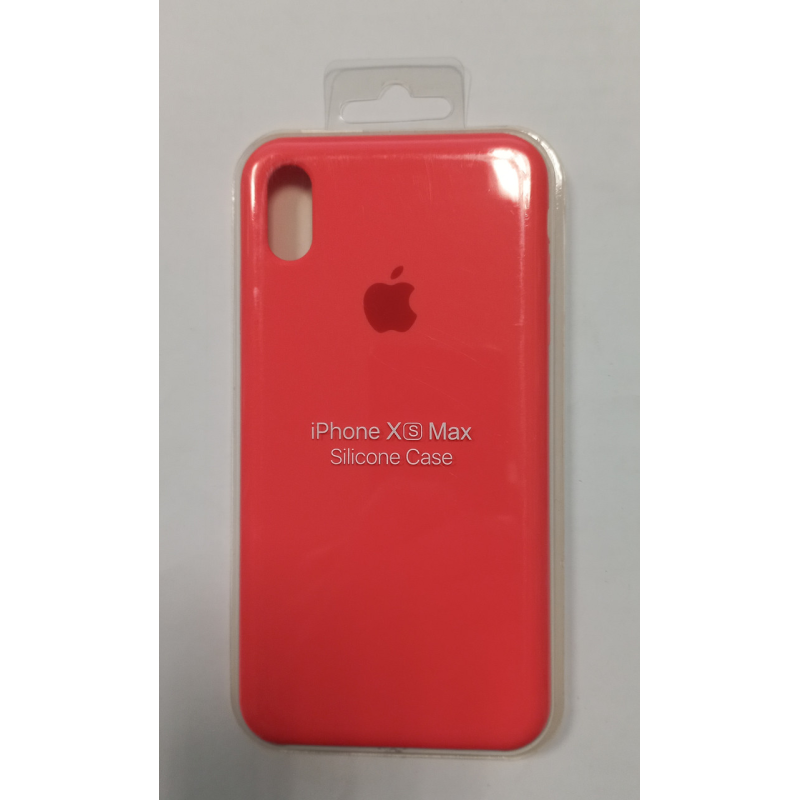 Чохол силікон кейс Silicone Case для Iphone Xs MAX Червоний