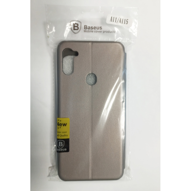 Чохол-книжка Baseus Premium Edge Samsung А11/А115 золотистий